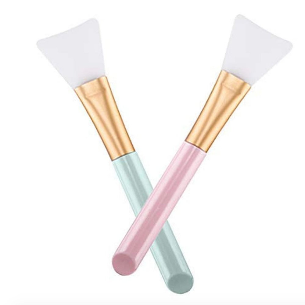 Opiqcey silicone facial mask brush 2pcs